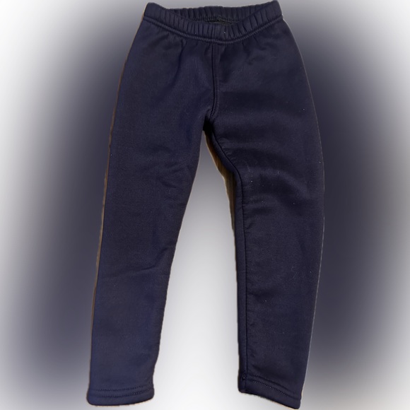 Fleece Lined Purple Leggings 4T - Picture 1 of 2